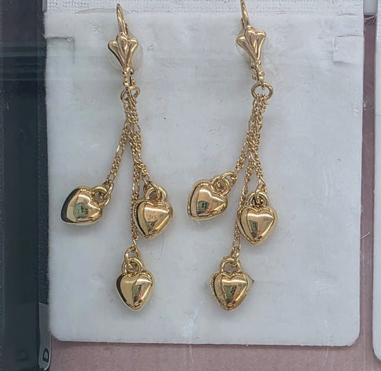 Heart earrings